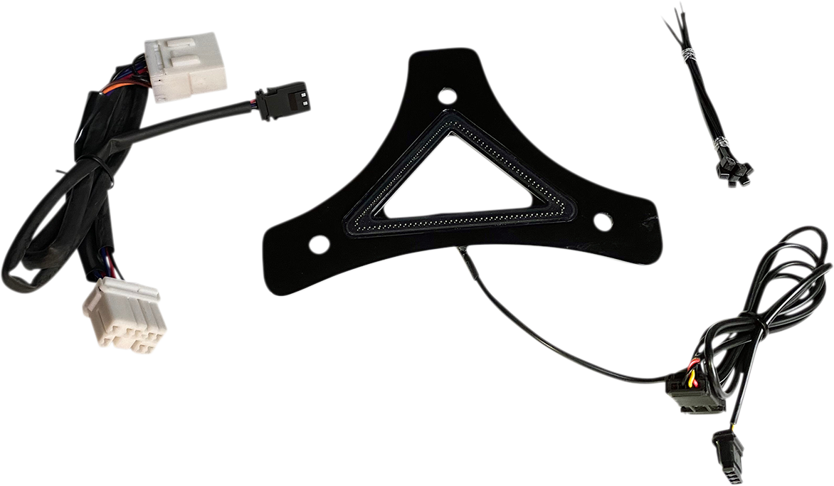 CUSTOM DYNAMICS LED Backrest Light - Run/Brake / Black 2040-2607