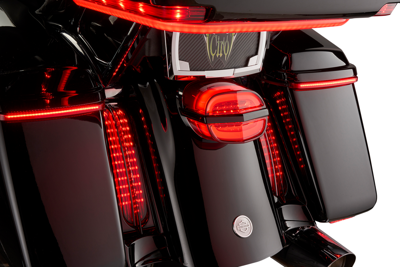 CIRO Taillight - Red Lens / without License Plate Light 2010-1504