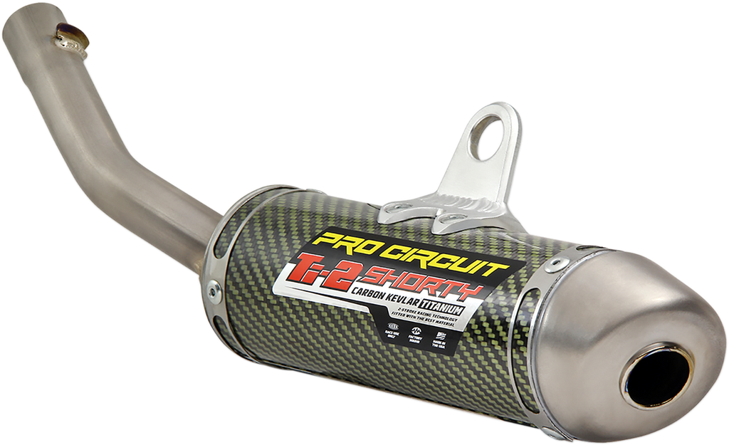 Pro Circuit Ti-2 Shorty Slip-On Silencer - CR250R
