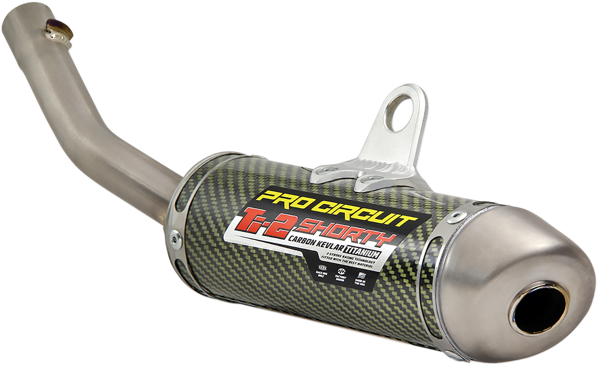 Pro Circuit Ti-2 Shorty Slip-On Silencer - CR250R