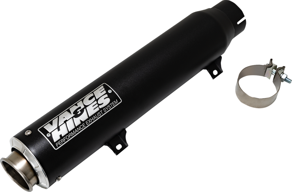 Vance & Hines 2025 Narrow Tire Softail Supersport Slip-On - Black