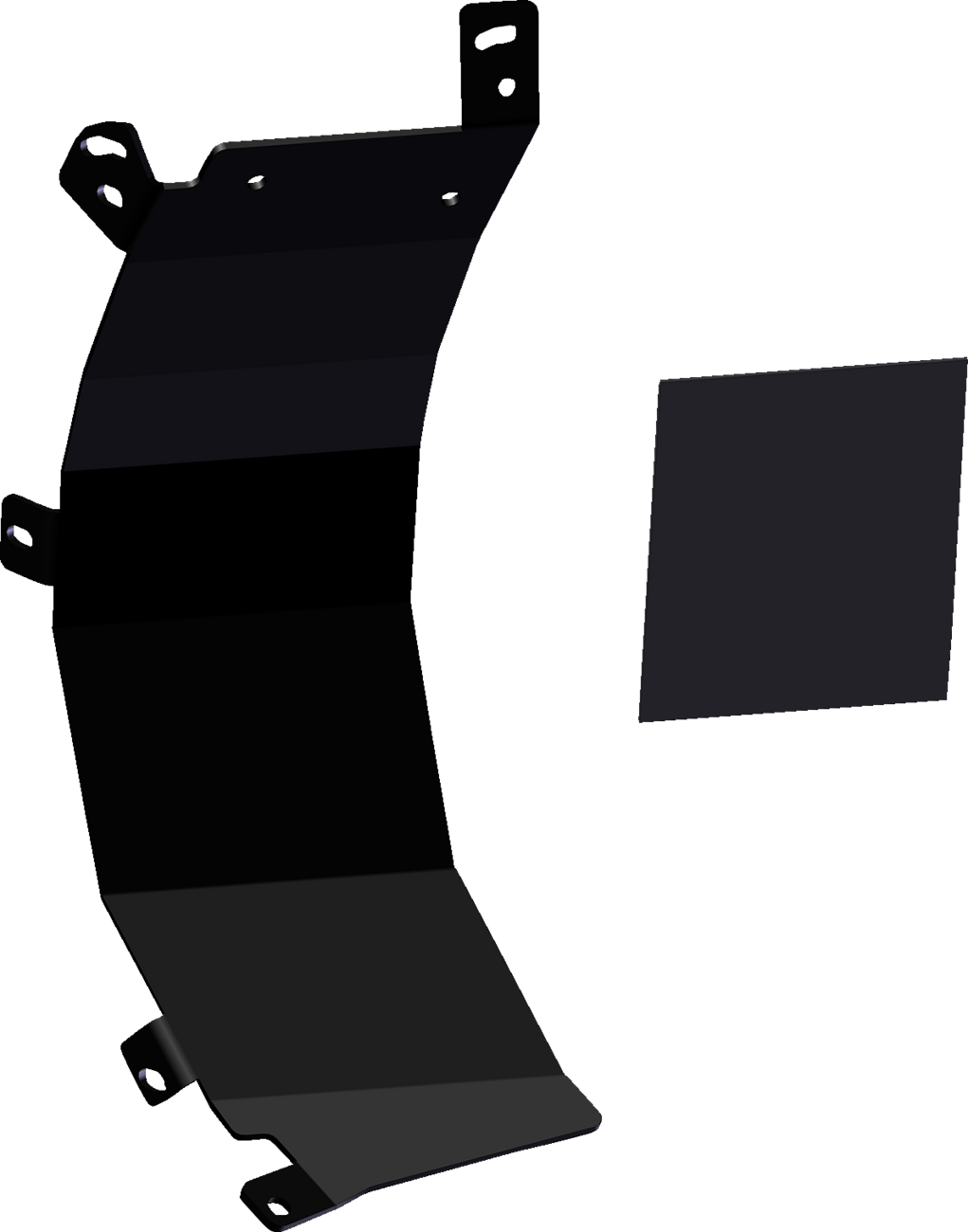 KFI PRODUCTS Pro-Poly Side Shield