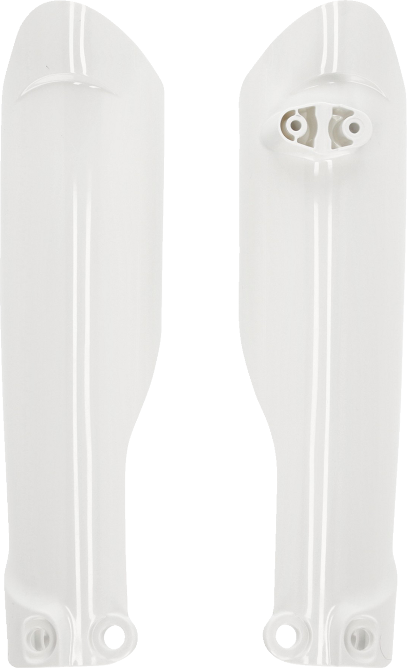 ACERBIS Fork Cover - Lower / White / Gas Gas/KTM 0412-0636