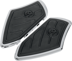 PERFORMANCE MACHINE (PM) Contour Floorboards - Driver / Chrome 1621-0229