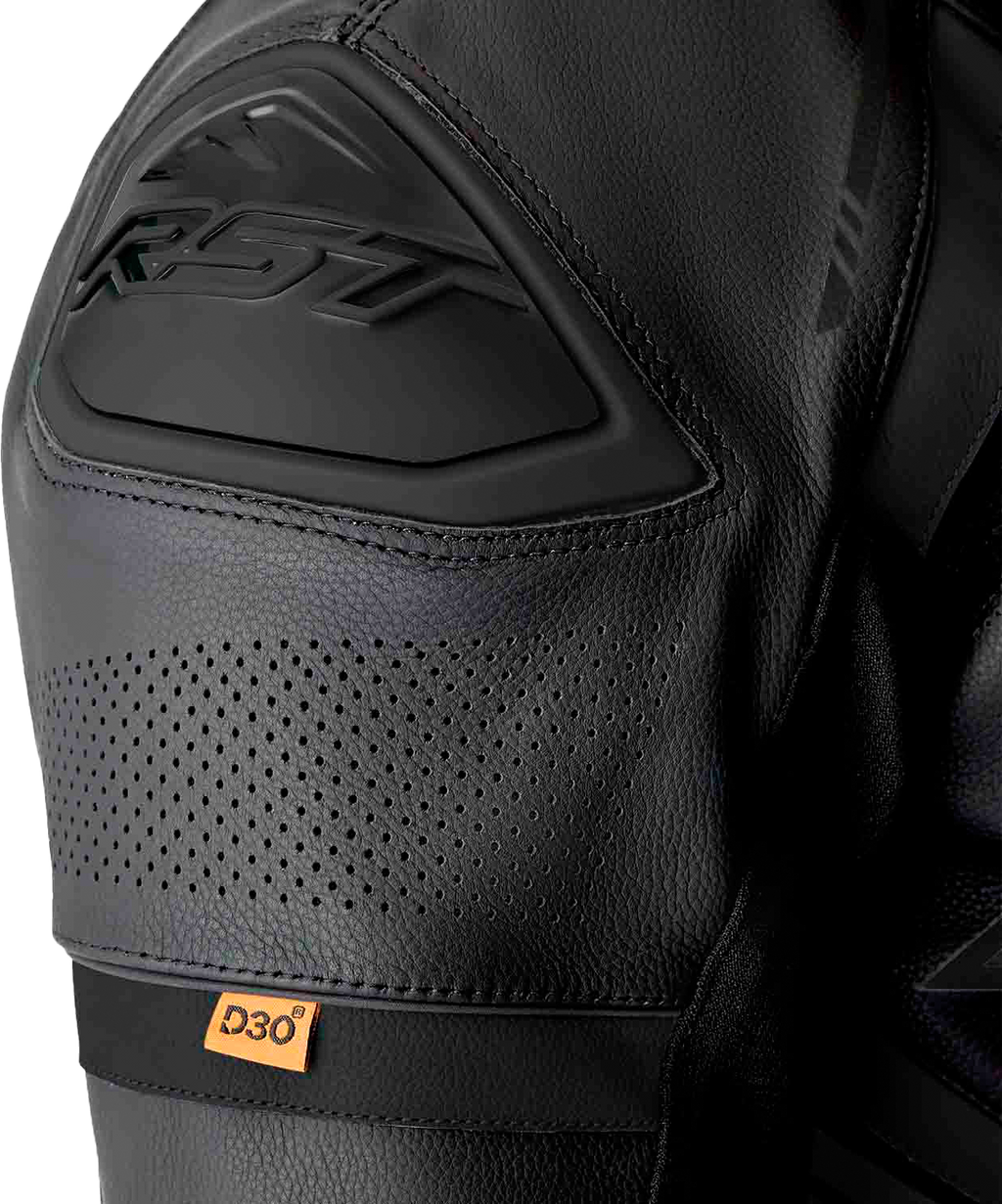 RST S1 D3O Leather Suit - Black - View 21