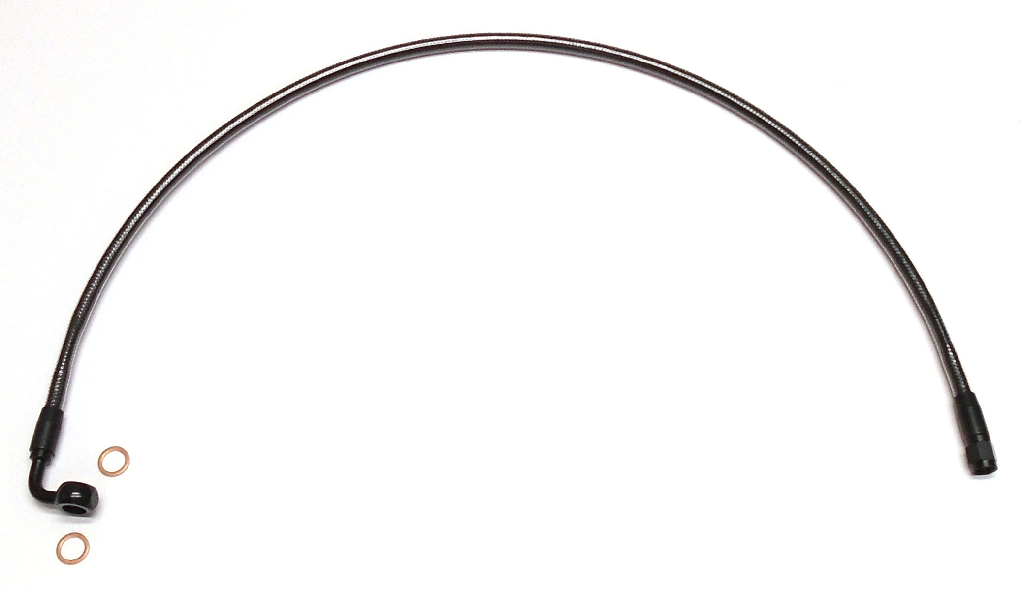 MAGNUM SHIELDING Alternate Length Designer Series ABS-Specific Front Brake Line Kit