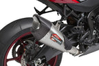 Yoshimura GSX-R1000 17-25 AT2 Stainless Slip-On Exhaust, w/ Stainless Muffler