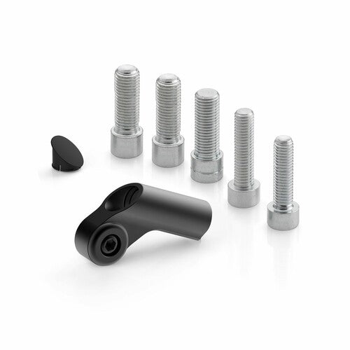 Rizoma Universal Mirror Adapter - Side Mount Black - BS887B