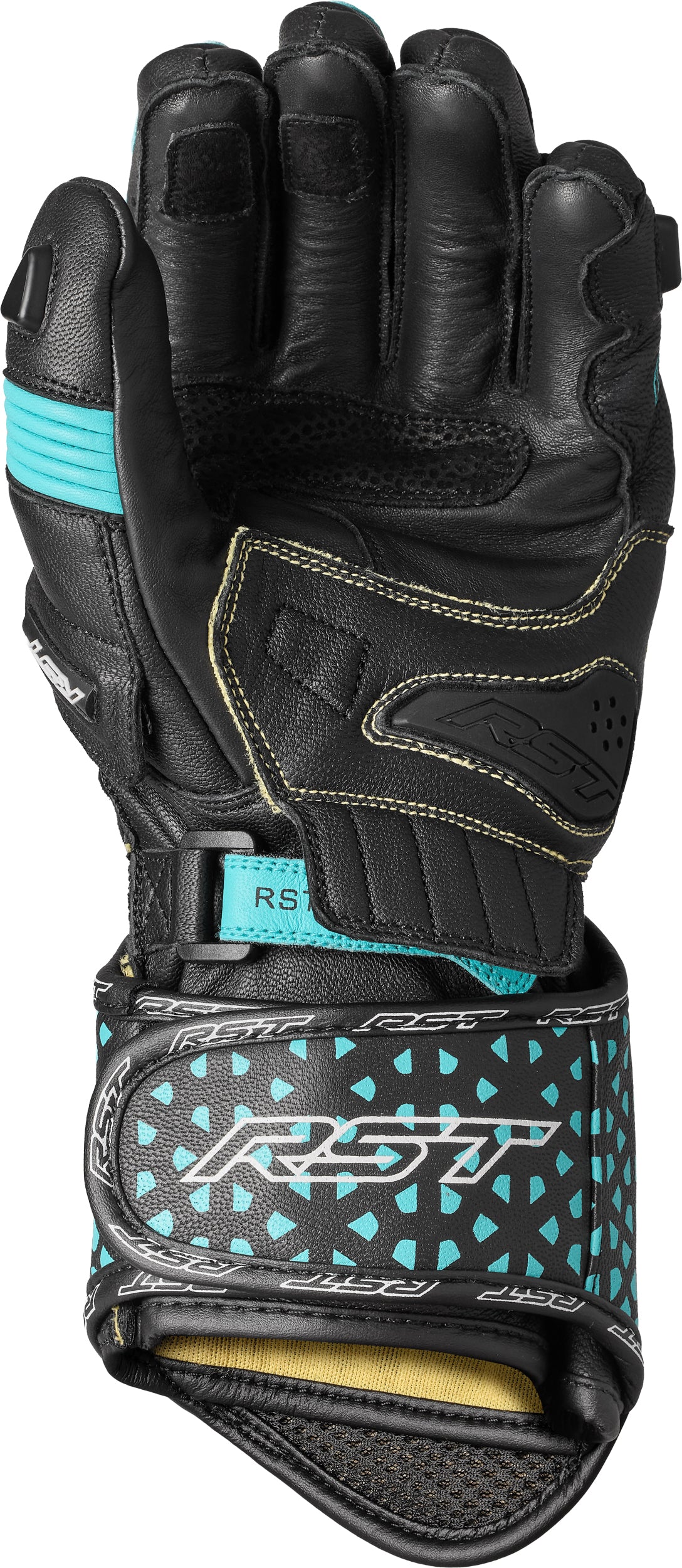 RST Tractech Evo 4 CE Women's Glove - Black / Aqua / Grey - View 6