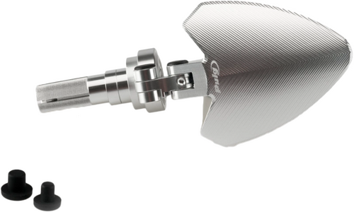 Puig 20859D Handlebar End Folding Mirrors Silver