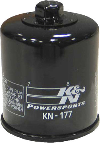 K&N KN-177 Powersports Oil Filter For Buell Blast, Buell Firebolt XB12R, And Buell Firebolt XB9R