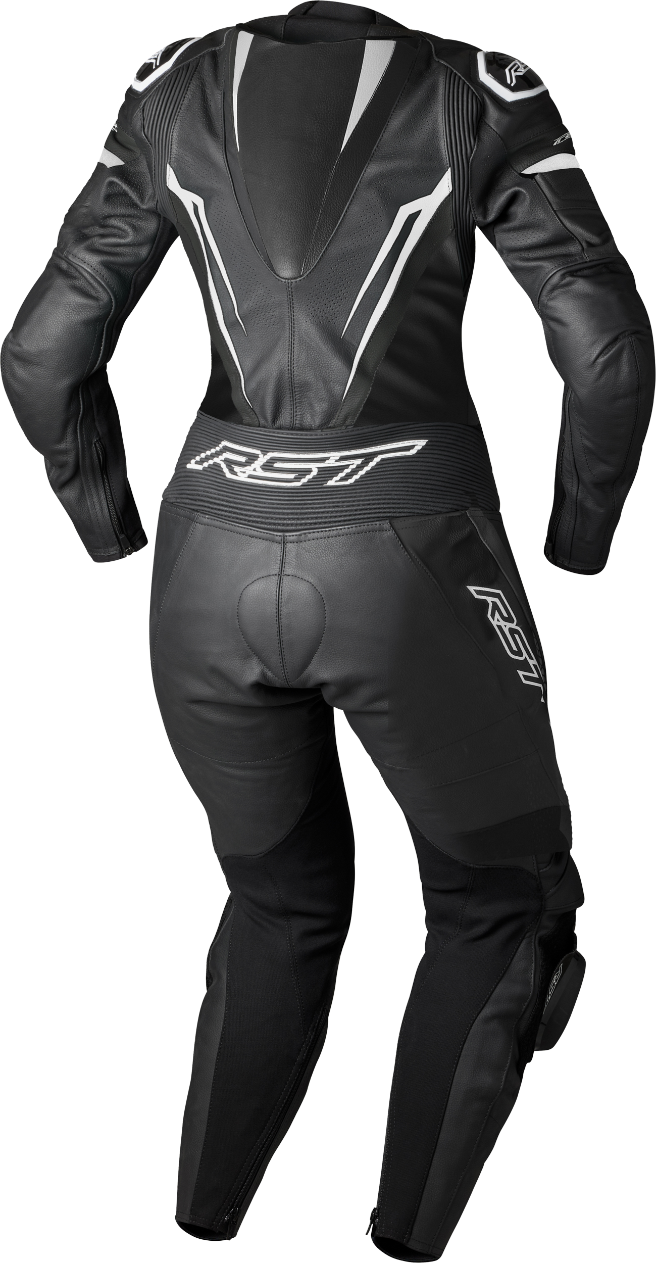 RST Tractech Evo 5 CE Women's Leather Suit - Black / White - View 5