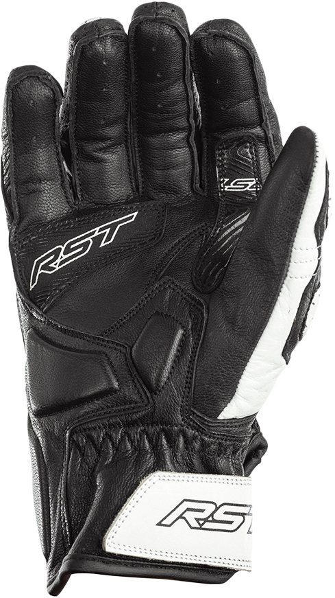 RST Stunt III CE Men's Glove - Black / White - View 8