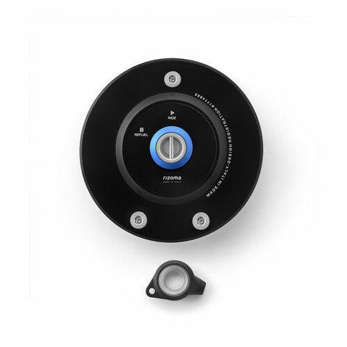 Rizoma Fuel Tank Locking Cap - Gas Black/blue Bmw - TF051B