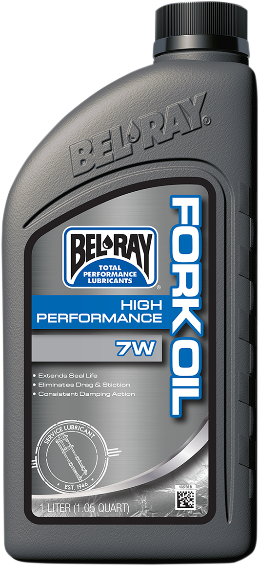 BEL-RAY High-Performance Fork Oil - 7wt / 1L 3609-0042