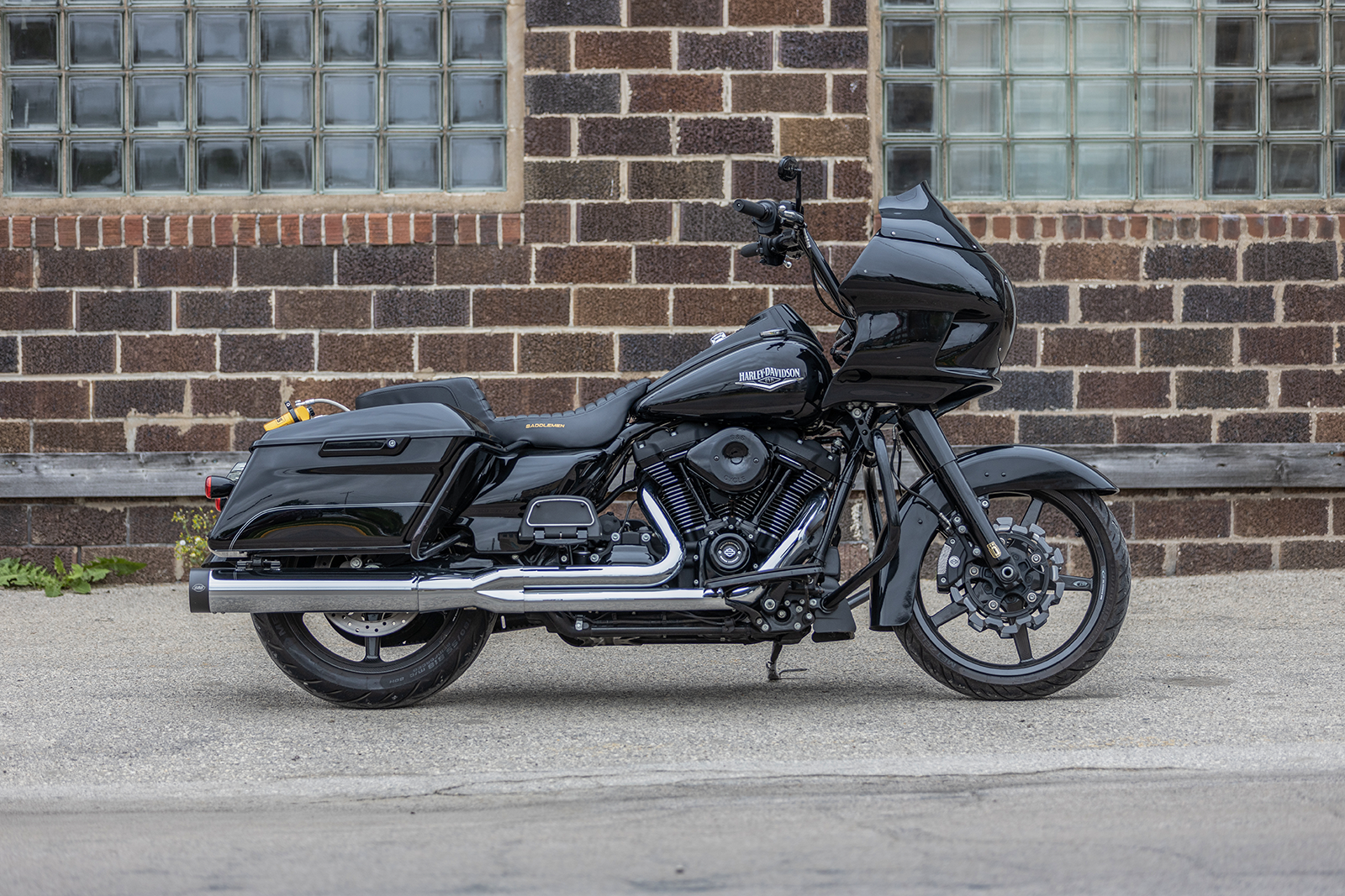 2-into-1 Exhaust for '95-'16 FL - Chrome