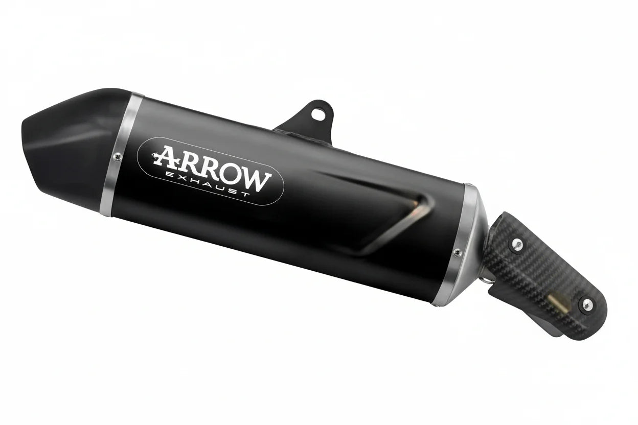 Arrow Aprilia Tuareg 660 Euro 5+ 2025 Indy Race Evo Aluminium Dark Exhaust 72646akn
