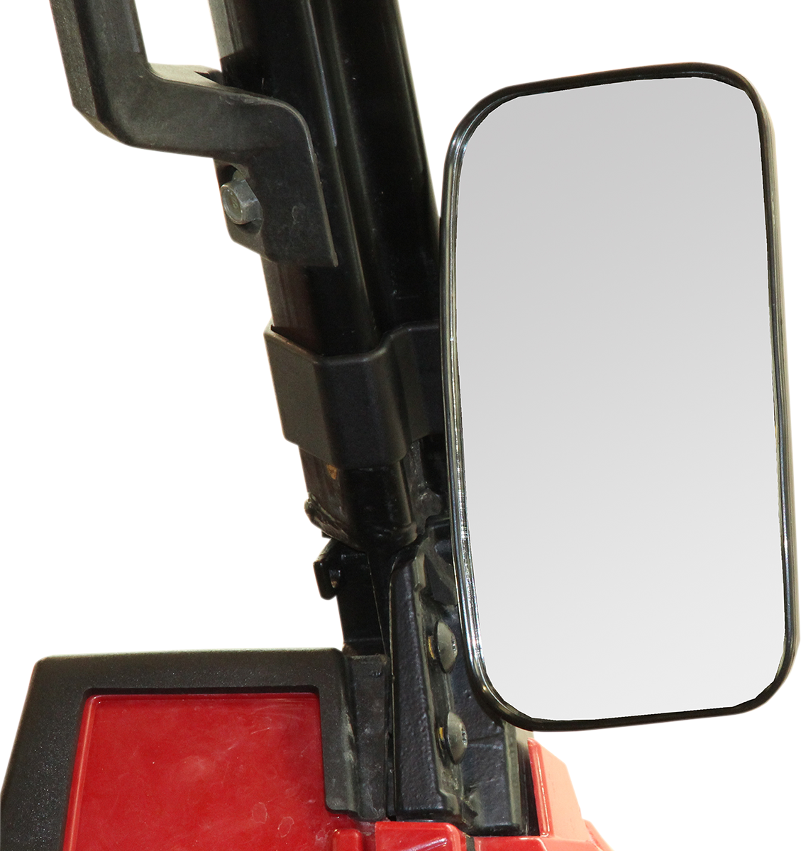 SEIZMIK Basic Side View Mirror - Mirror / Basic / Side View / Rectangle / Black / Polaris Pro Fit/Can Am Profiled ROPS 0640-1101
