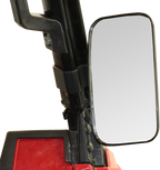 SEIZMIK Basic Side View Mirror - Mirror / Basic / Side View / Rectangle / Black / Polaris Pro Fit/Can Am Profiled ROPS 0640-1101