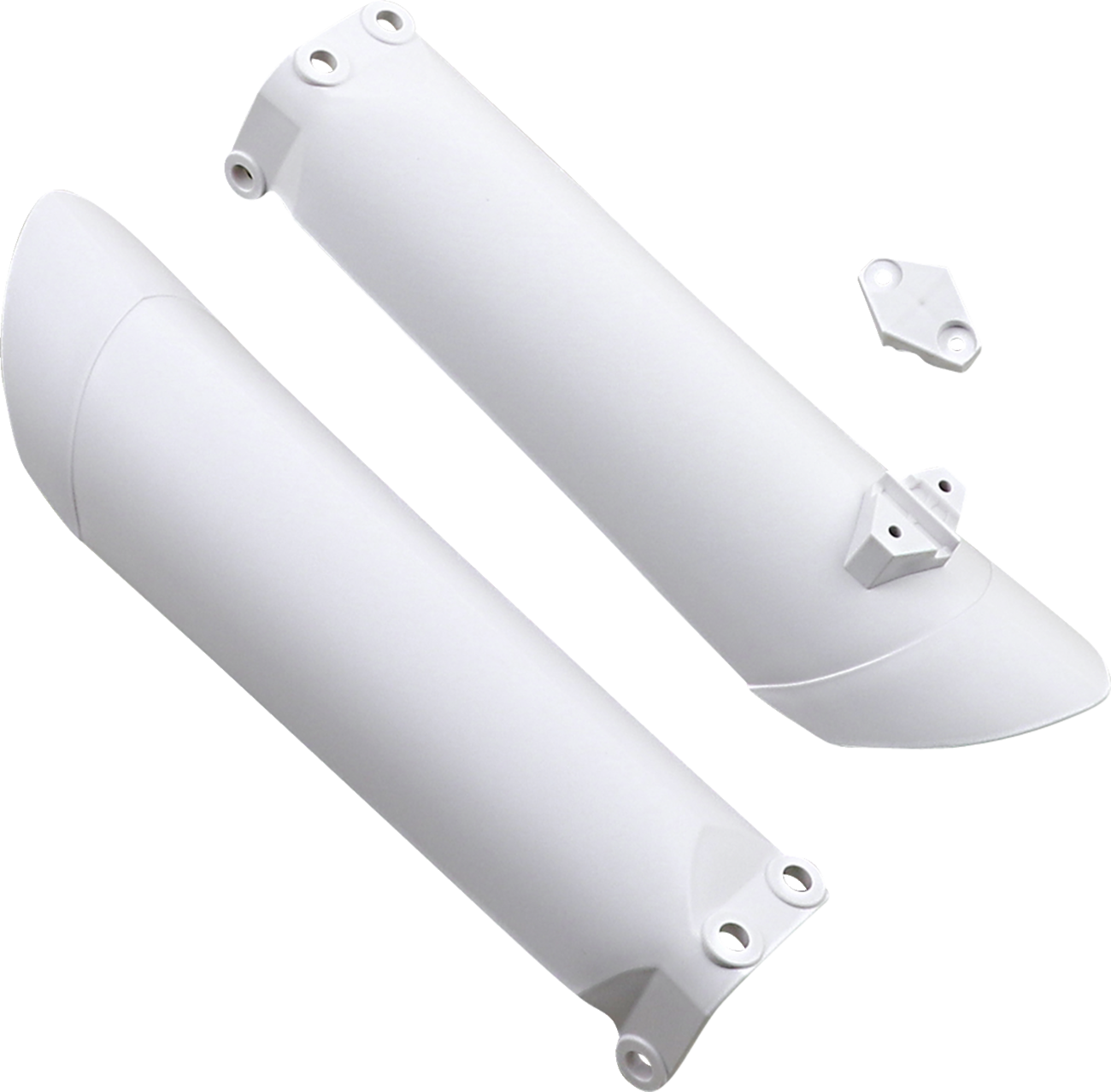 ACERBIS Lower Fork Covers for Inverted Forks - White 0412-0221