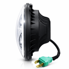 Eagle Lights 7" LED Headlight with LED Halo Ring for Harley-Davidson® and Indian® Motorcycles - Generation I / Chrome Kit