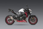 Yoshimura GSX-S750/Z 18-23 AT2 Stainless Slip-On Exhaust, w/ Stainless Muffler