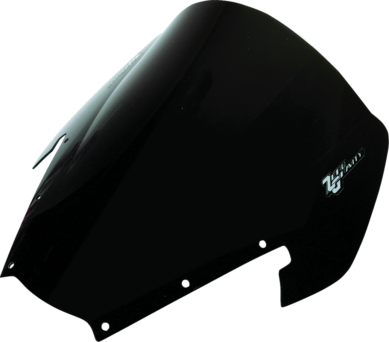 ZERO GRAVITY Double Bubble Windscreen - Dark Smoke
