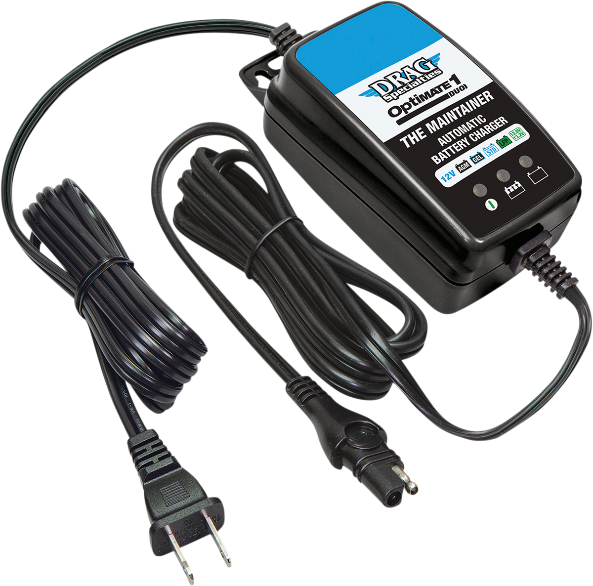TECMATE OptiMate™ 1 Duo Global Battery Charger and Maintainer - Drag Specialties Battery Maintainer / Optimate™ 1 Duo/Battery / Global 3807-0544
