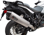 Yoshimura 1090/1190/1290 Adventure RS-4 Stainless Slip-On Exhaust, w/ Stainless Muffler