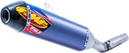 FMF Racing Suzuki RMZ450 2018-2026 Factory 4.1 RCT Stainless SL (Slip-On) w/ Carbon End Cap 043364