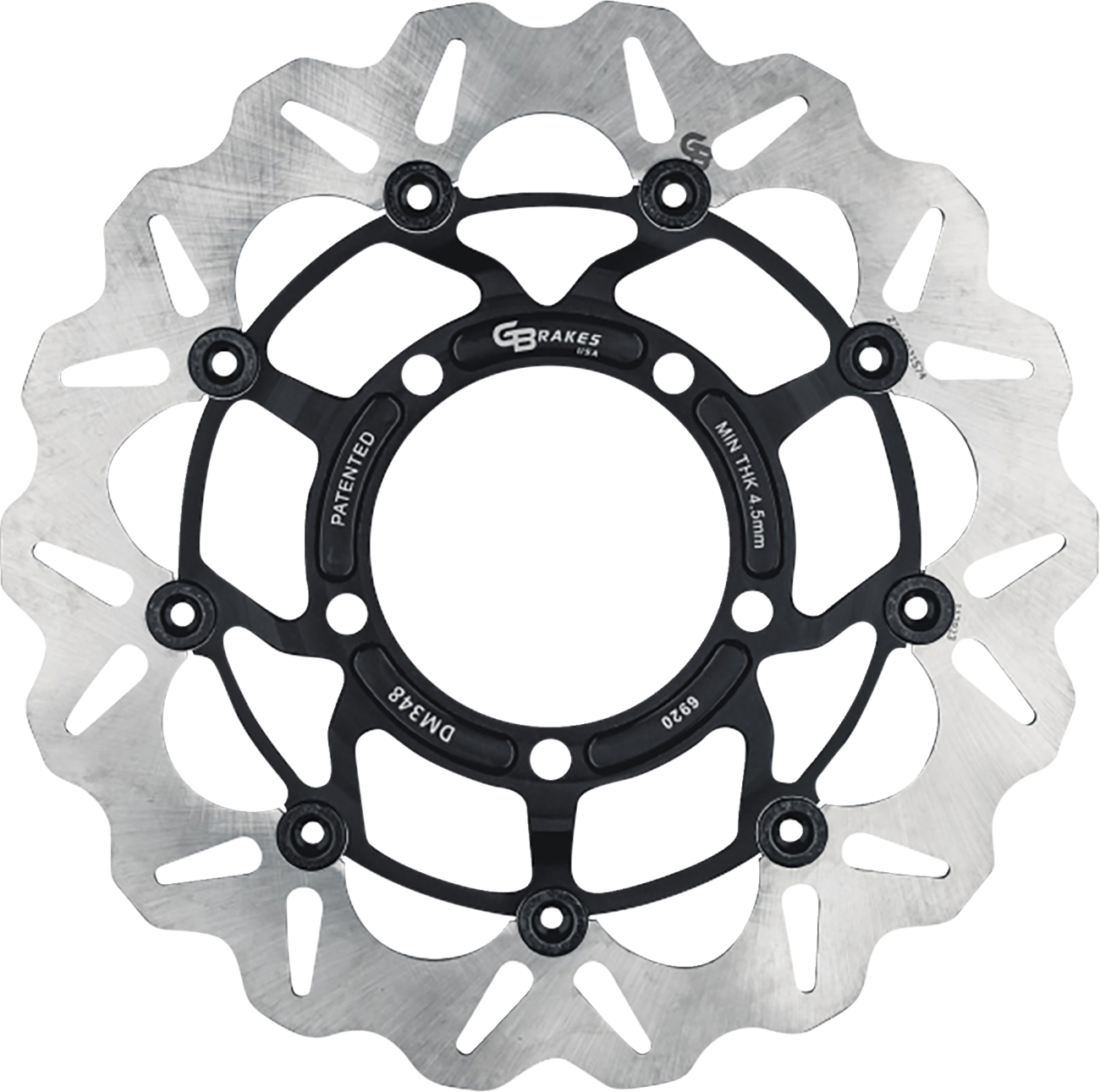 GBRAKES Floating Wave Brake Rotor