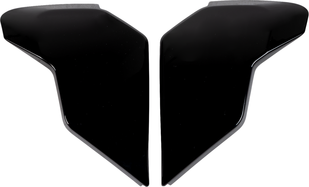 ICON Ultraflite™ Helmet Side Plates — Solid - Ultraflite™ Side Plates / Gloss Black 0133-1753