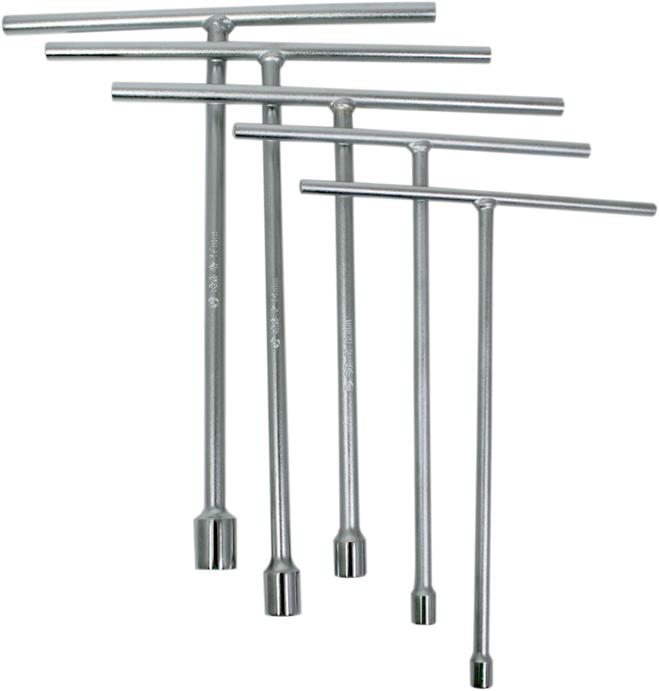 TMV T-Wrench Set - T-Handle Wrench Set / 8 mm -17 mm / Set 5 3812-0035