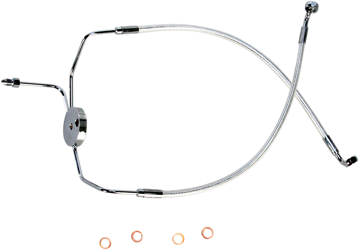 MAGNUM SHIELDING Designer Series Front Lower Brake Line Kit