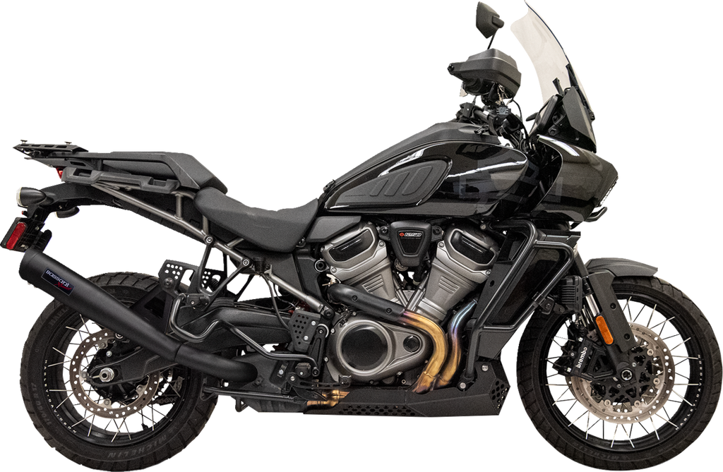 4" Stainless Steel Slip-On Exhaust - Black