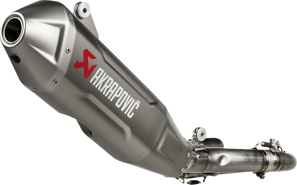 AKRAPOVIC Evolution Line Exhaust System - Titanium – Yamaha YZ250F/YZ250FX/WR250F 2024-Current