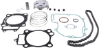 VERTEX Top End Piston Kit Forged High Compression for 4-Stroke