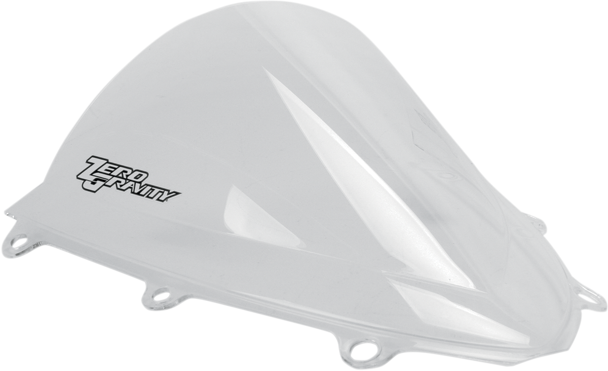 ZERO GRAVITY Double Bubble Windscreen - Clear