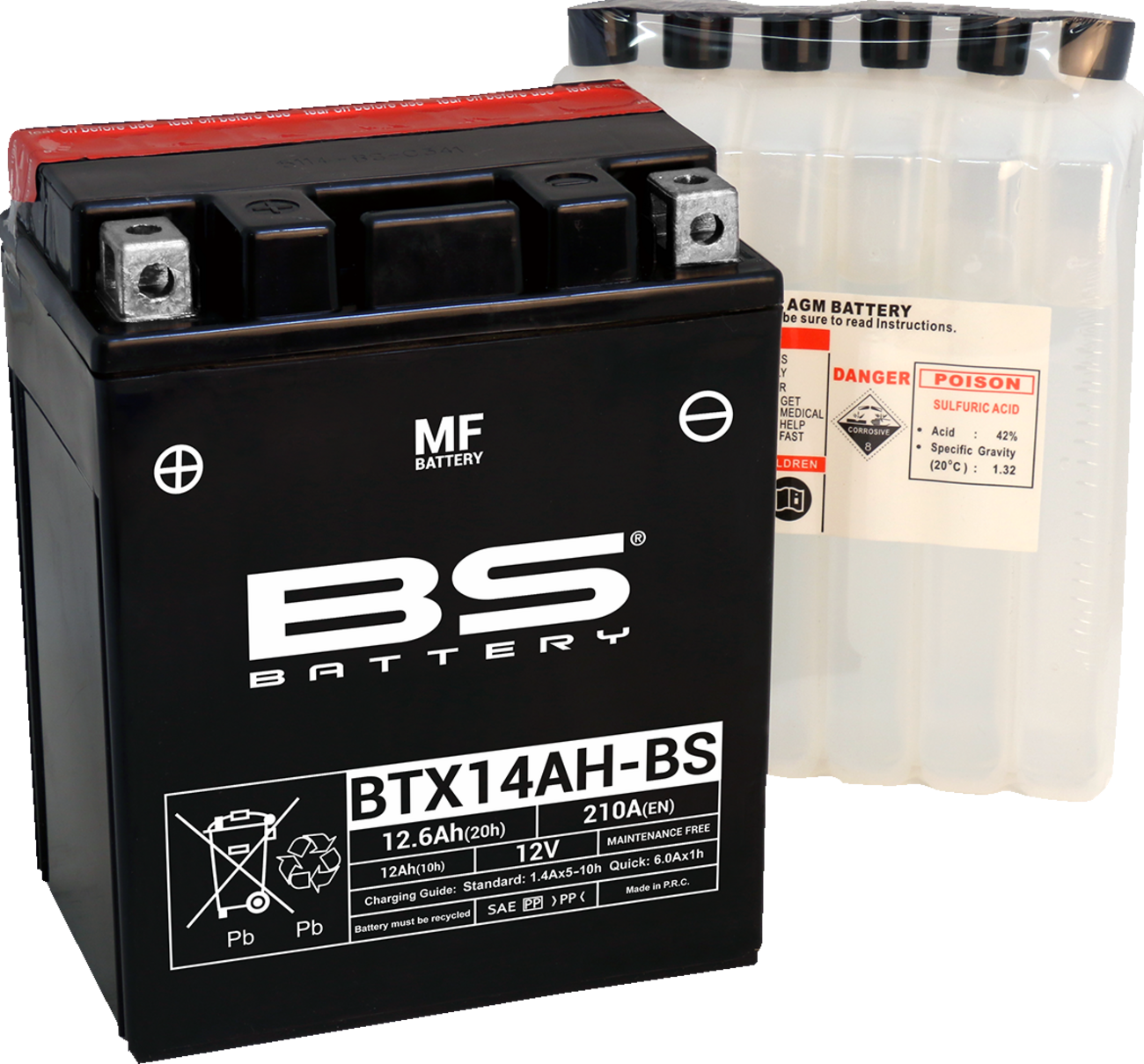 BS BATTERY Maintenance-Free Battery