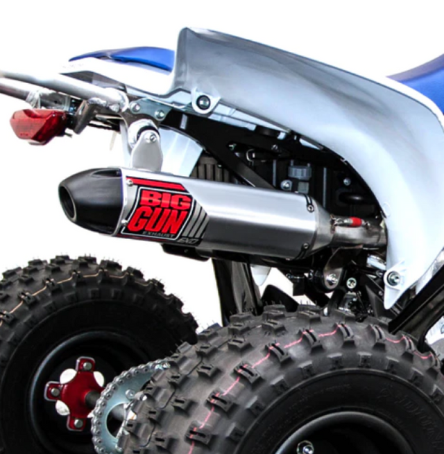 13-15502 Big Gun 06-14 Honda TRX 450R EXO Aluminum Slip On Exhaust