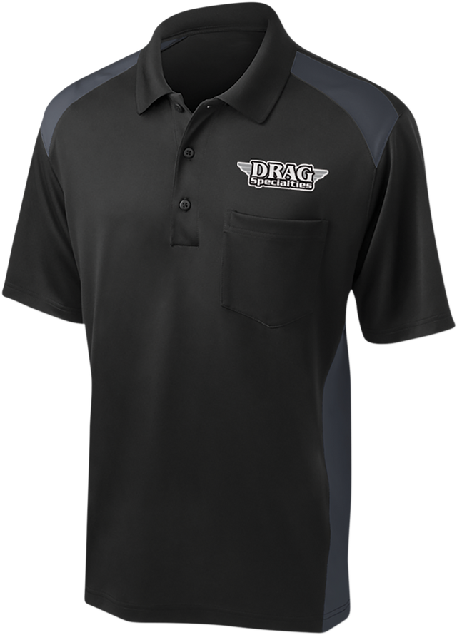 THROTTLE THREADS Drag Specialties Polo Shirt