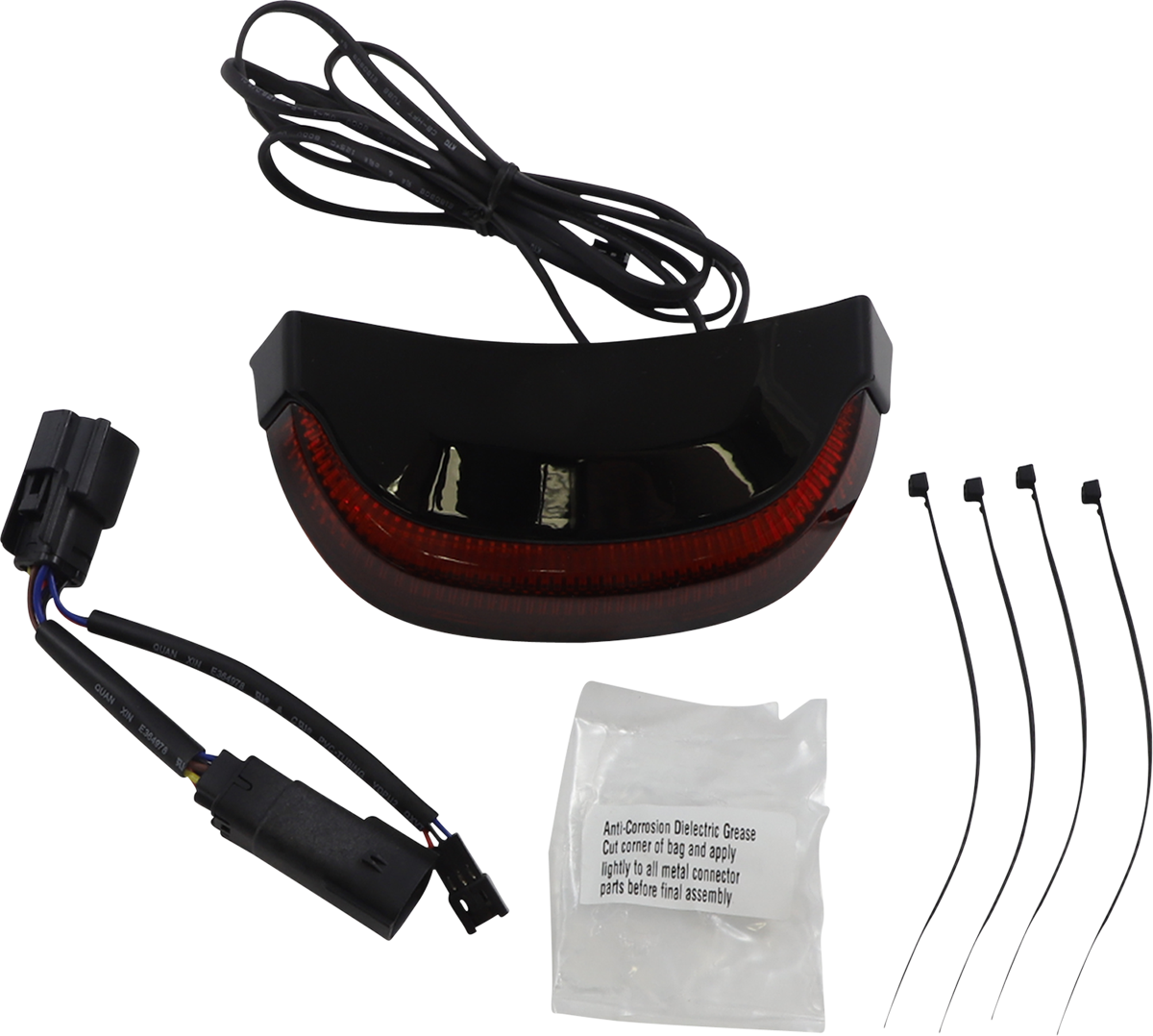 CIRO Taillight - Red Lens / Black 2010-1456