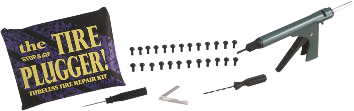 STOP & GO INTERNATIONAL Tubeless Tire Plugger Kit - Plug Kit / Tire 1075