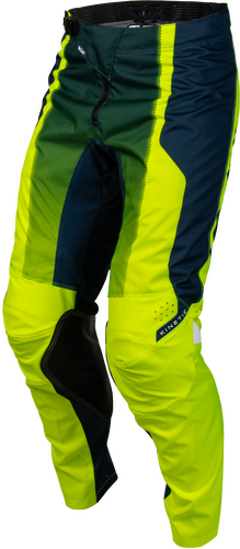 FLY Racing Kinetic Fade Pants (2027) - Hi-Viz / Navy / White - View 30