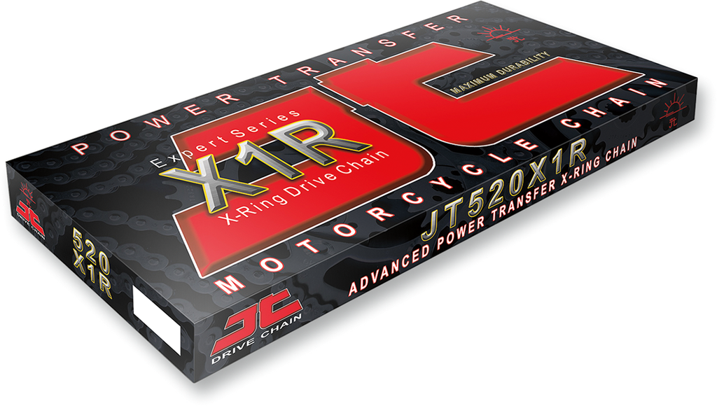 JT CHAINS 428 X1R Heavy-Duty X-Ring Sealed Drive Chain