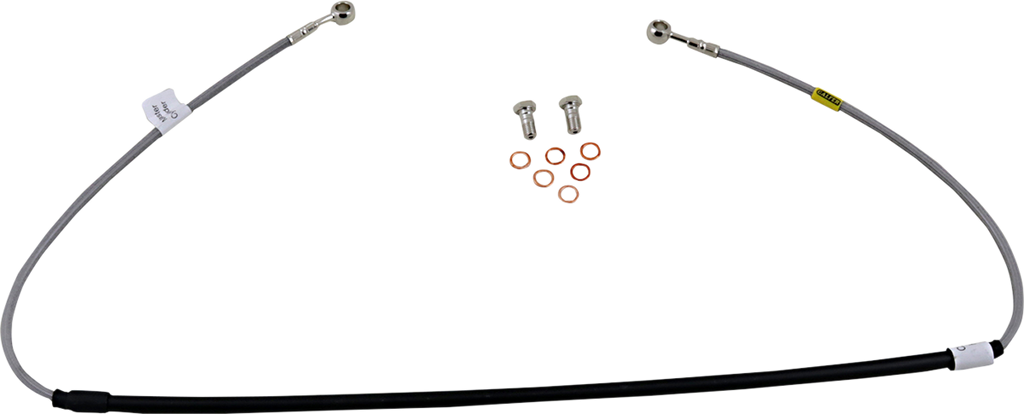 GBRAKES Complete Brake Line Kit - Brake Line Kit / Stainless Steel 1741-6129