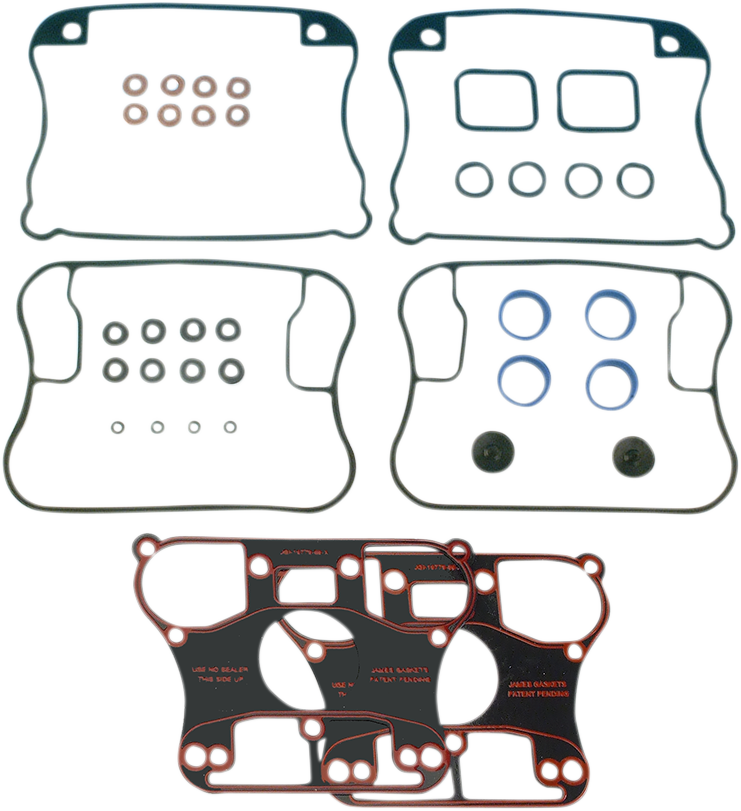 JAMES GASKET Rocker Box Gasket Kit - Rocker Box Rubber Gasket / XL DS-174304