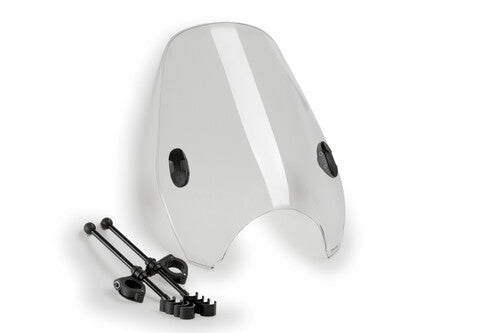 Puig 0336W Universal Mount Windscreen Clear