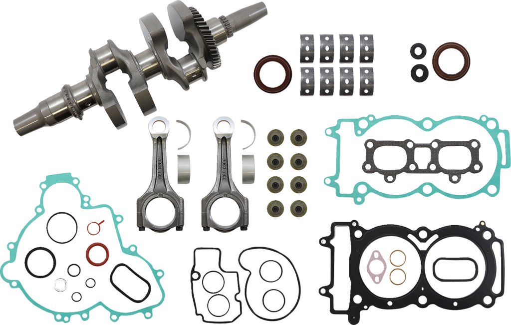 HOT RODS Bottom End Kit with OE Crankshaft - Bottom End Kit / OE Crankshaft Replacement / Polaris 0921-0898