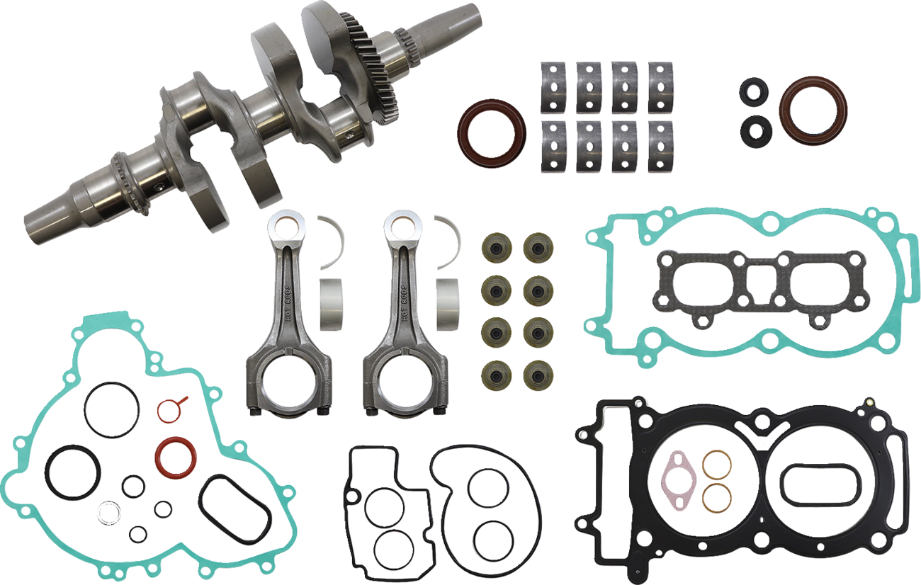 HOT RODS Bottom End Kit with OE Crankshaft - Bottom End Kit / OE Crankshaft Replacement / Polaris 0921-0898